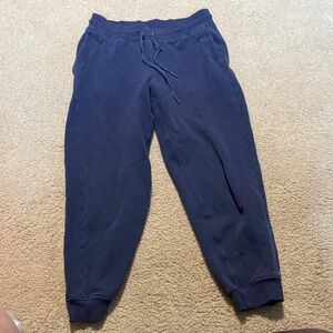 Navy Blue Jogger Sweatpants